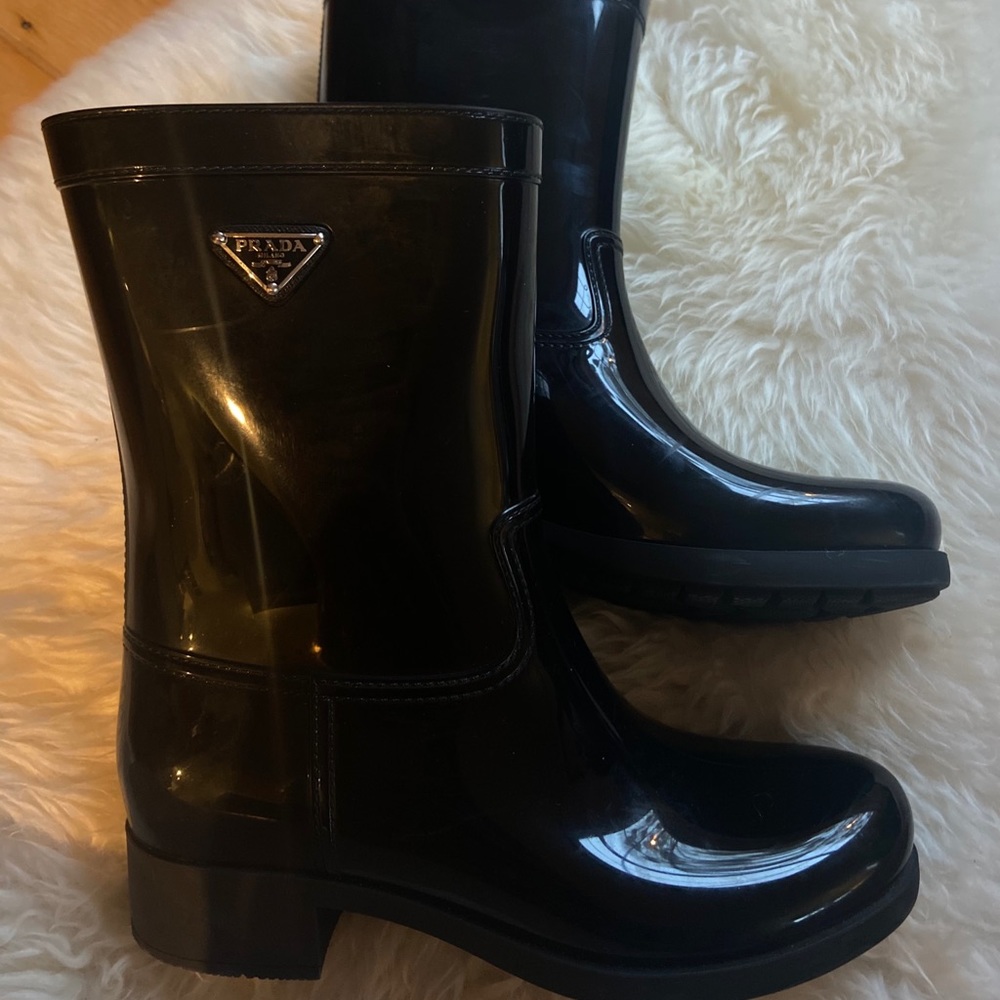 PRADA - designer boots